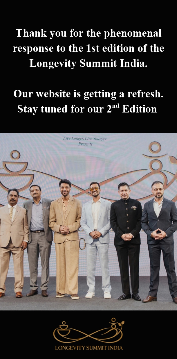 Longevity Summit India Announcement